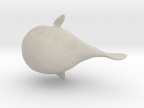 Puffer Fish Bath Toy in Natural Sandstone