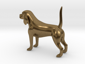 Beagle in Natural Bronze