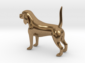 Beagle in Natural Brass