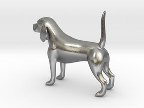 Beagle in Natural Silver