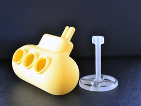 SUBMARINE in Yellow Processed Versatile Plastic