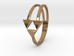 Ring of Triforce in Natural Brass: 6 / 51.5