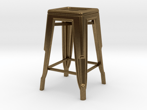 1:24 Pauchard Stool in Natural Bronze