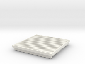 SP3 Duct Cover in White Natural Versatile Plastic