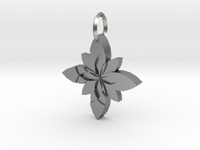 Sacret Flower geometry in Natural Silver