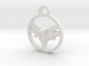 Wonderbolt Medallion in White Natural Versatile Plastic