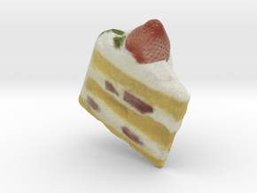 The Strawberry Layer Cake in Full Color Sandstone