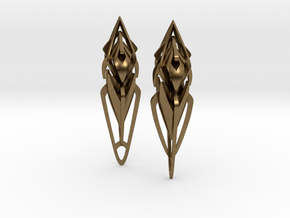 Mandana Earings in Natural Bronze