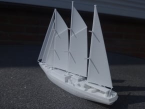 Sailingvessel Eendracht 1/350 in White Natural Versatile Plastic