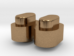 Adjustment Buttons - Metals in Natural Brass