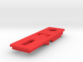 Exterior Mount - NO USB in Red Processed Versatile Plastic