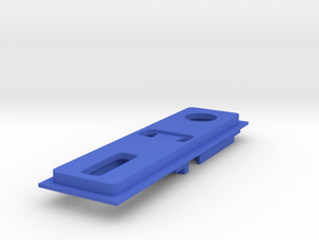 Interior Mount - 3mm - NO USB in Blue Processed Versatile Plastic