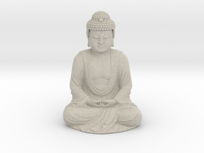 Buddha (1:160) in Natural Sandstone