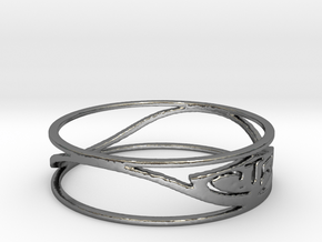Thin CTR (Size 6.75) in Polished Silver