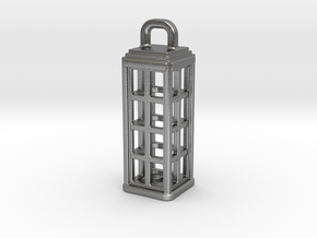 Tardis Lantern 1: Tritium (All Materials) in Natural Silver