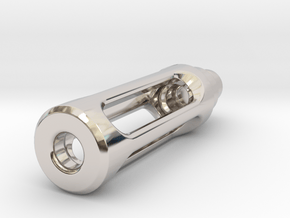 Tritium Lantern 1C (Silver/Brass/Plastic) in Platinum