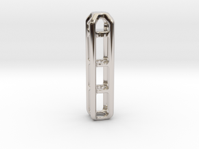Tritium Lantern 4B (Silver/Brass/Plastic) in Platinum