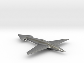 Uni-Dir Slim Plane Toy (88mm long) in Natural Silver