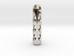 Tritium Lantern 2C (Silver/Brass/Plastic) in Platinum