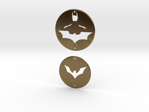 Batman Charms Set 1 in Natural Bronze