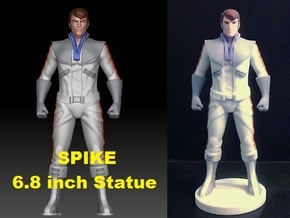 Spike homage Space Man 6.8inch Full Color Statue in Full Color Sandstone