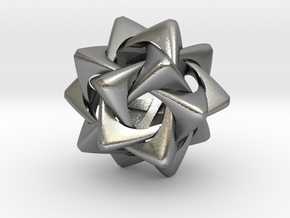 Compound of Five Rounded Tetrahedra in Natural Silver