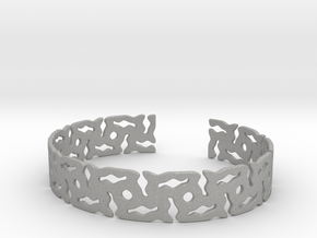 Khandi bangle B Single in Aluminum