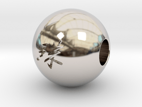 16mm Tama(Pearl) Sphere in Platinum
