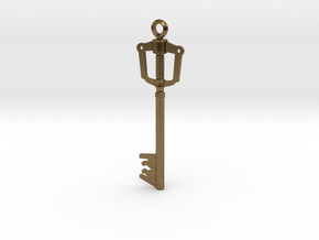 Kingdom Key Pendant in Natural Bronze