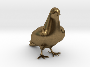 Bird No 2 (Dove) in Natural Bronze