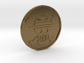 Monkey D. Luffy Coin in Natural Bronze