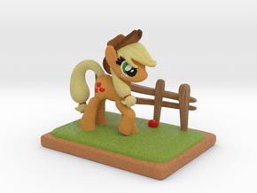 MyLittle Pony- Applejack (72mmtall) in Full Color Sandstone