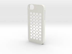 iphone 5 case (cover) in White Natural Versatile Plastic