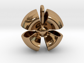 Ribbon small in Polished Brass
