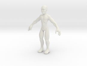 Character01-small in White Natural Versatile Plastic
