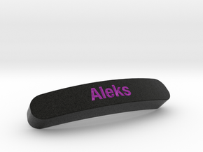 Aleks Nameplate for SteelSeries Rival  in Full Color Sandstone