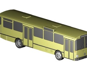 Stadtbus / City bus (1:220) in Smooth Fine Detail Plastic