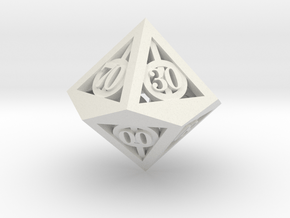 Deathly Hallows d00 in White Natural Versatile Plastic
