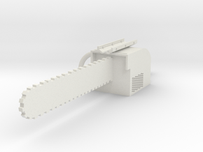 Chainsaw Bayonet in White Natural Versatile Plastic