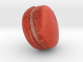 The Raspberry Macaron in Full Color Sandstone