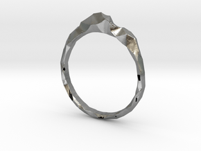 Shard Ring Asymmetrical in Natural Silver
