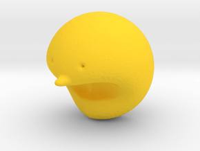 Pacman in Yellow Processed Versatile Plastic