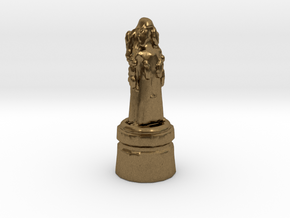 Monk Pawn in Natural Bronze