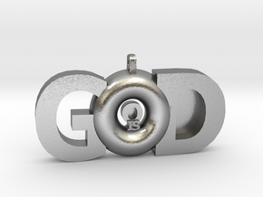 GODisGOOD in Natural Silver