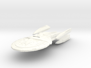 Southmay Class V  BattleCruiser in White Processed Versatile Plastic