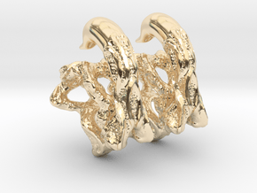 The Devils Tongue (select a size) in 14K Yellow Gold