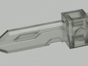 Pop gun Part-B in Smooth Fine Detail Plastic