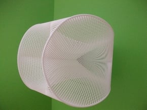 Baseball Seam String Art 4PI/3 in White Natural Versatile Plastic