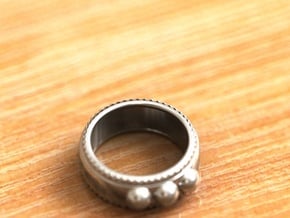 Karelia ring 6size in Fine Detail Polished Silver