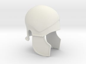 Attic Helmet in White Natural Versatile Plastic